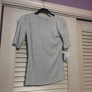 Nine West ribbed tee